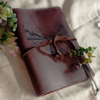 Genuine leather journal cover A5